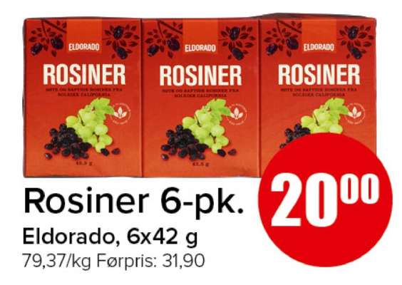 Rosiner 6-pk.
