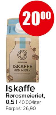 Iskaffe Rørosmeieriet