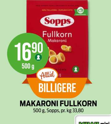 MAKARONI FULLKORN