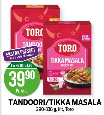 TANDOORI/TIKKA MASALA