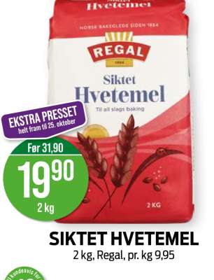 SIKTET HVETEMEL