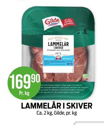 LAMMELÅR I SKIVER