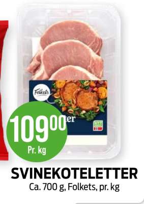 SVINEKOTELETTER