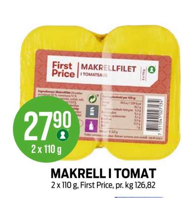 MAKRELL I TOMAT