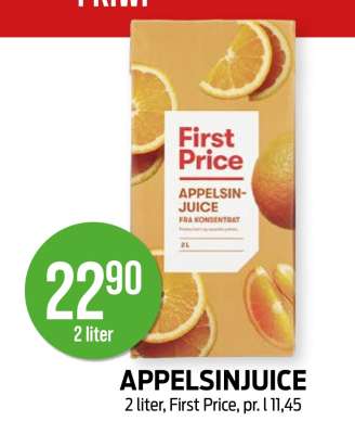 APPELSINJUICE