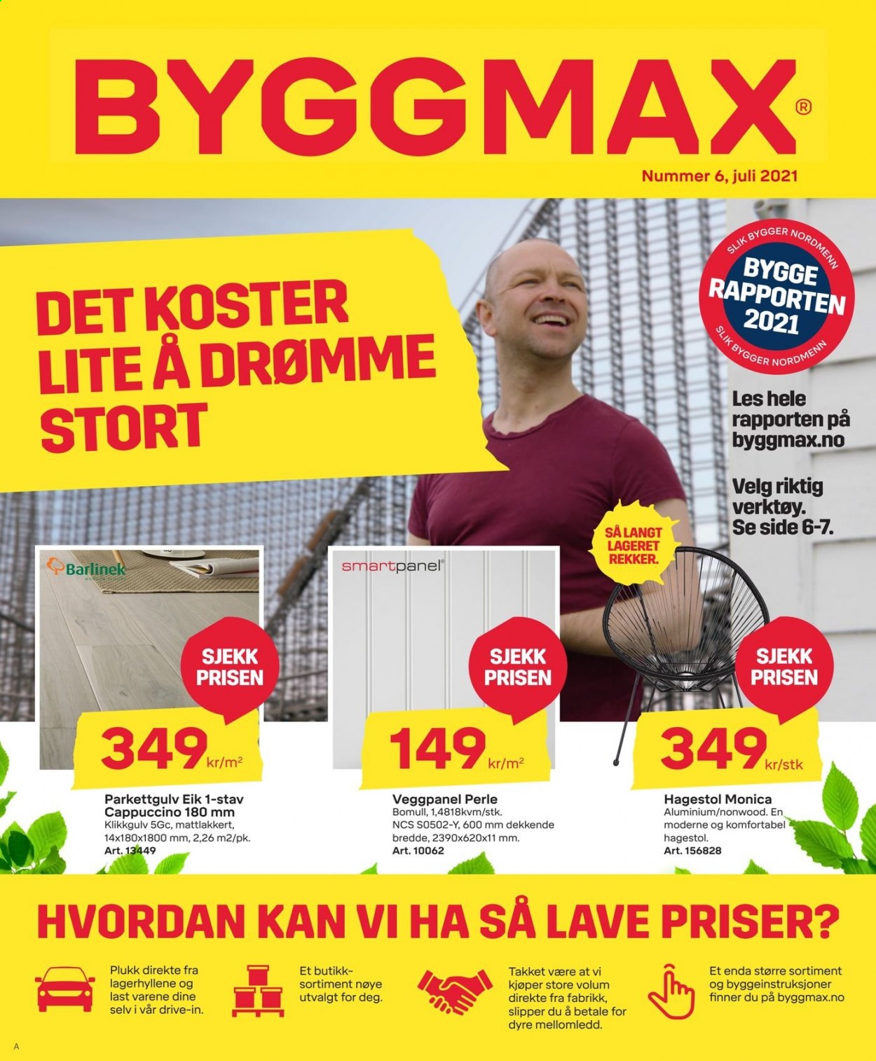Byggmax -kundeavis  - 13.07.2021 - 27.07.2021. Side 1.