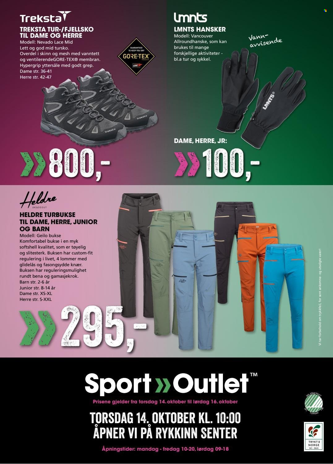 Sport Outlet -kundeavis  - 14.10.2021 - 16.10.2021. Side 56.